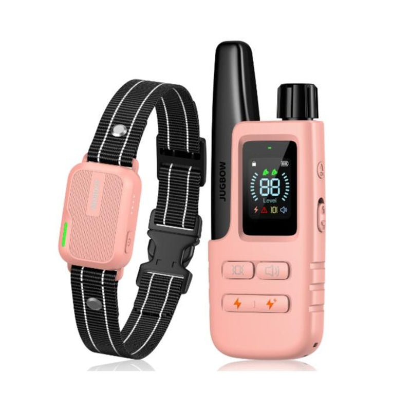 JUGBOW Dog Training Collar 3300FT Dog Training Behavior Aid, Remote IPX7 Waterproof with 4 Training Modes, Rechargeable E-Collar DT61