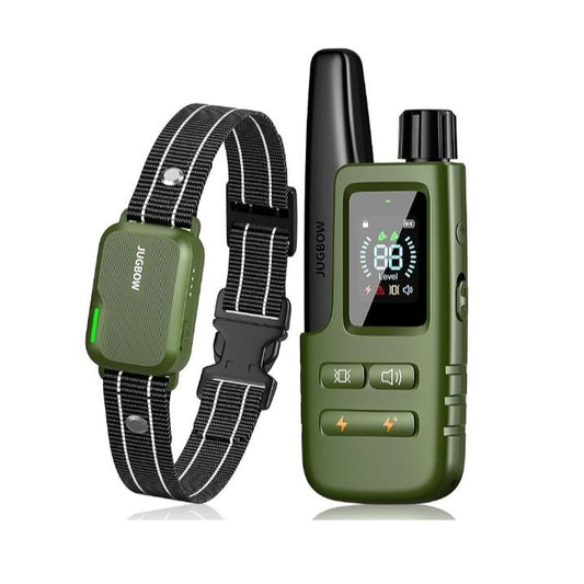 JUGBOW Dog Training Collar 3300FT Dog Training Behavior Aid, Remote IPX7 Waterproof with 4 Training Modes, Rechargeable E-Collar DT61