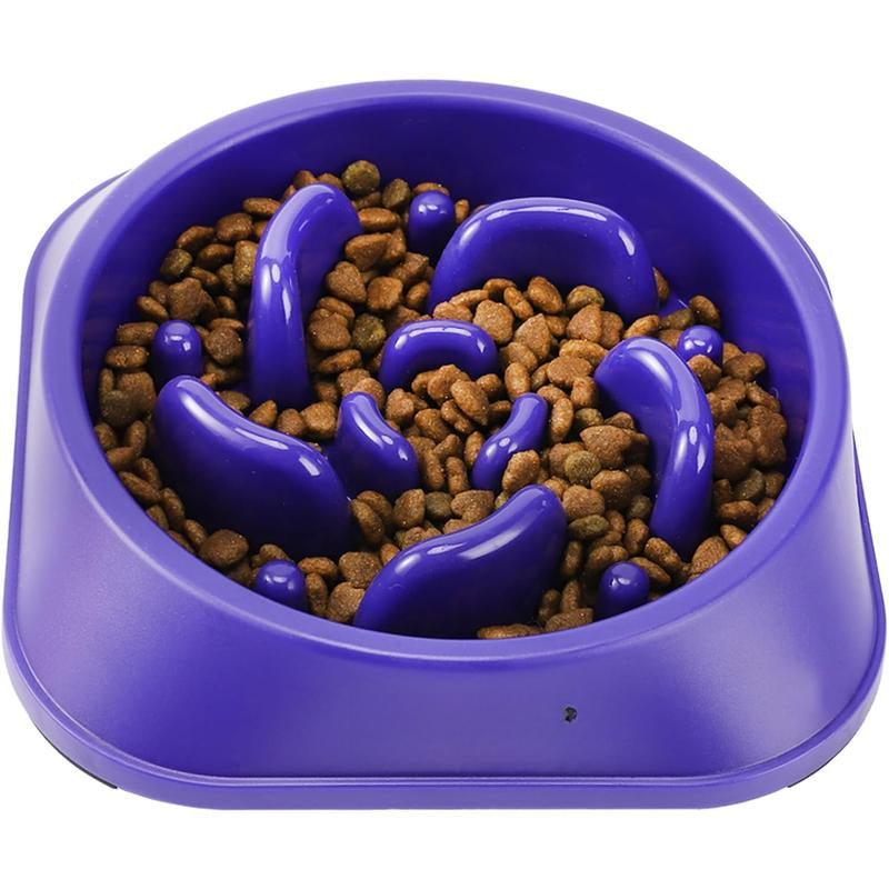 2 Count Slow Feeder Bowls, Pet Supplies That Slow down Eating, Bowls, Maze Puzzle Feeder for Medium Breed