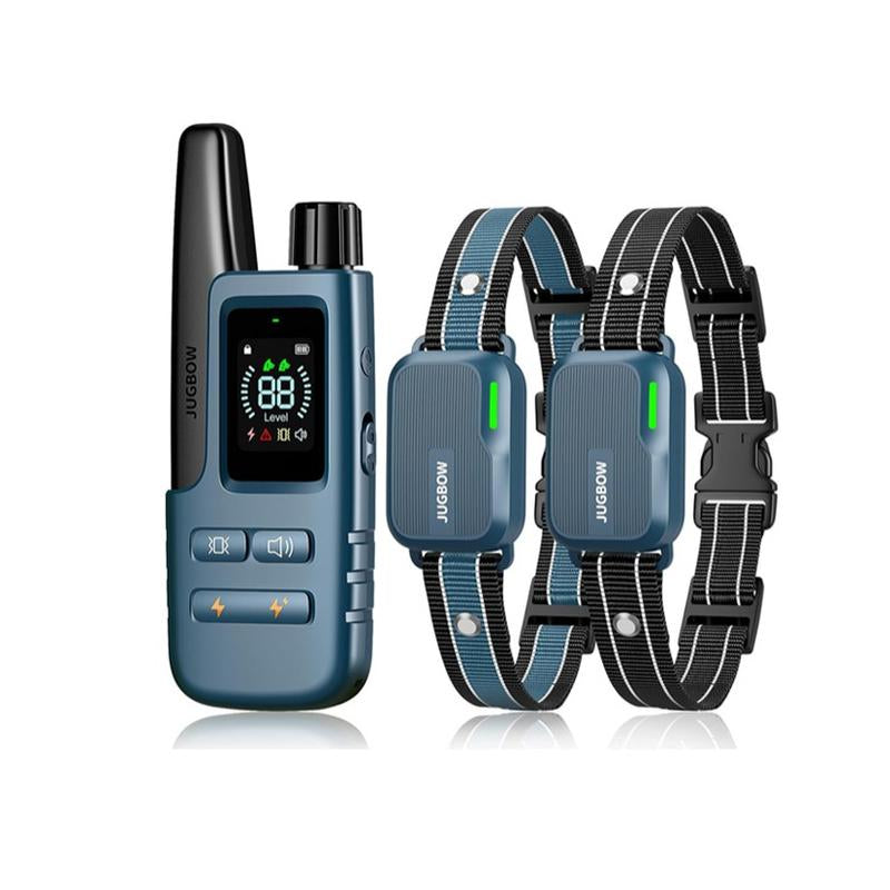 JUGBOW Dog Training Collar 3300FT Dog Training Behavior Aid, Remote IPX7 Waterproof with 4 Training Modes, Rechargeable E-Collar DT61