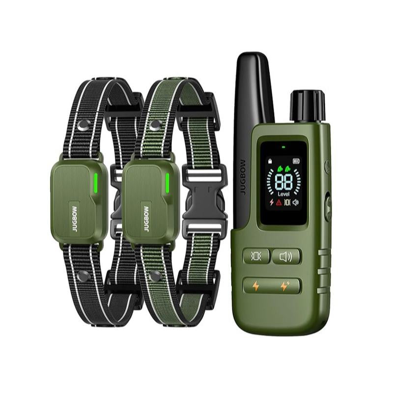 JUGBOW Dog Training Collar 3300FT Dog Training Behavior Aid, Remote IPX7 Waterproof with 4 Training Modes, Rechargeable E-Collar DT61