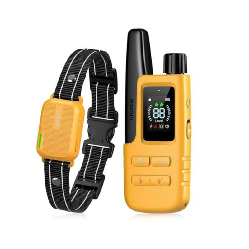 JUGBOW Dog Training Collar 3300FT Dog Training Behavior Aid, Remote IPX7 Waterproof with 4 Training Modes, Rechargeable E-Collar DT61