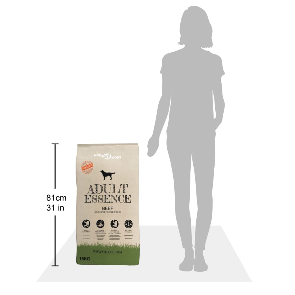 Dry Dog Food Adult Essence Beef