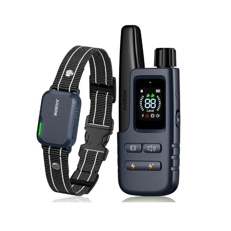 JUGBOW Dog Training Collar 3300FT Dog Training Behavior Aid, Remote IPX7 Waterproof with 4 Training Modes, Rechargeable E-Collar DT61